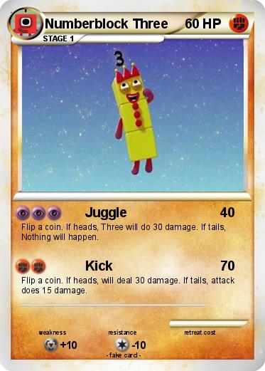 Pokemon Numberblock Three