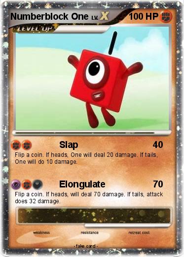 Pokemon Numberblock One
