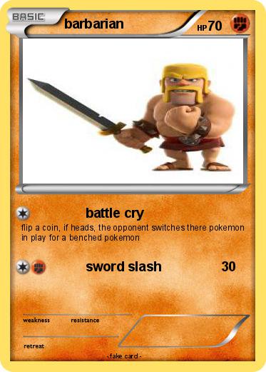Pokemon barbarian