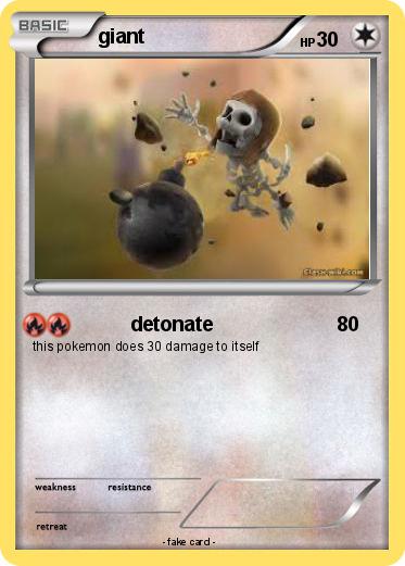 Pokemon giant