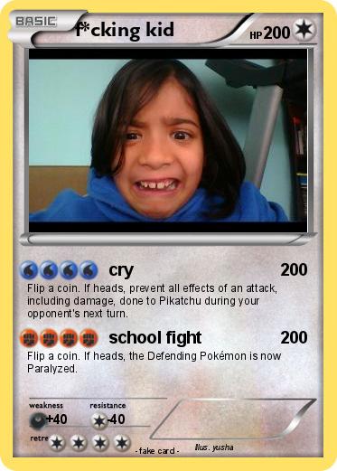 Pokemon f*cking kid