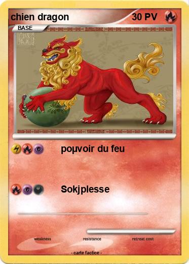 Pokemon chien dragon