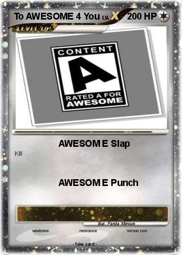 Pokemon To AWESOME 4 You