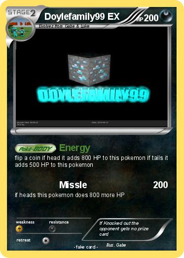 Pokemon Doylefamily99 EX
