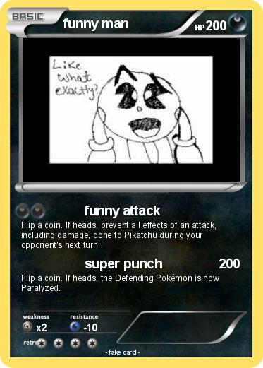 Pokemon funny man