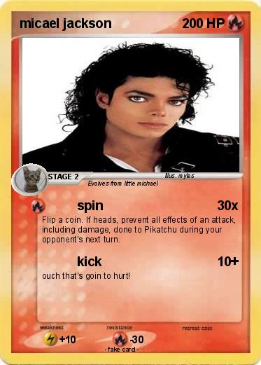 Pokemon micael jackson