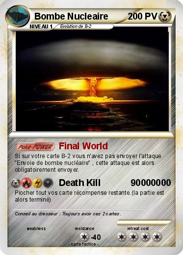 Pokemon Bombe Nucleaire