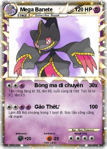 Pokemon Mega Banete