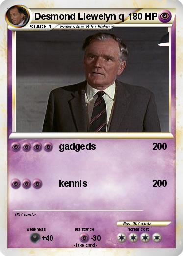 Pokemon Desmond Llewelyn q