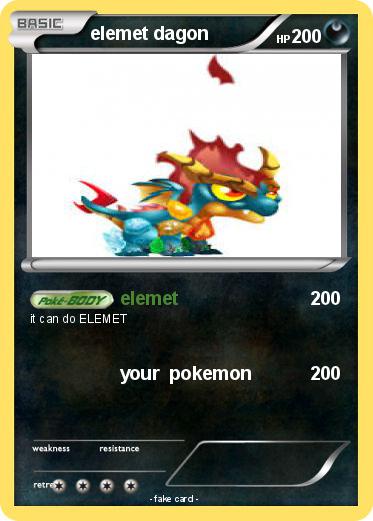 Pokemon elemet dagon