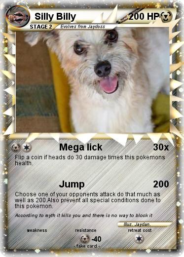 Pokemon Silly Billy