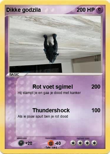 Pokemon Dikke godzila