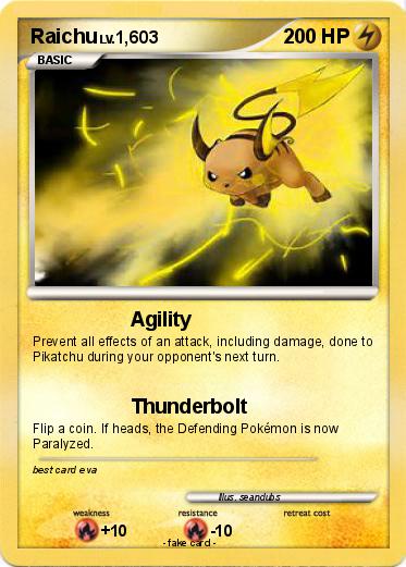 Pokemon Raichu