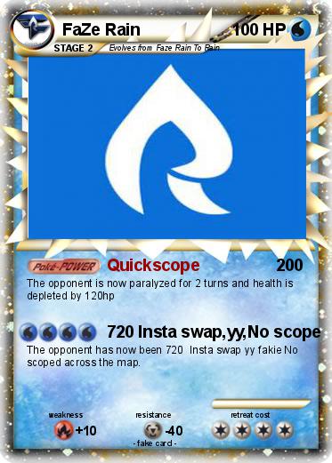 Pokemon FaZe Rain