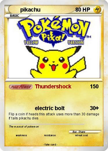 Pokemon pikachu