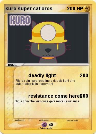 Pokemon kuro super cat bros