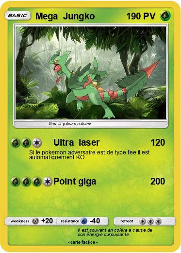 Pokemon Mega  Jungko