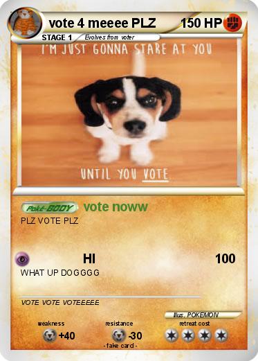 Pokemon vote 4 meeee PLZ