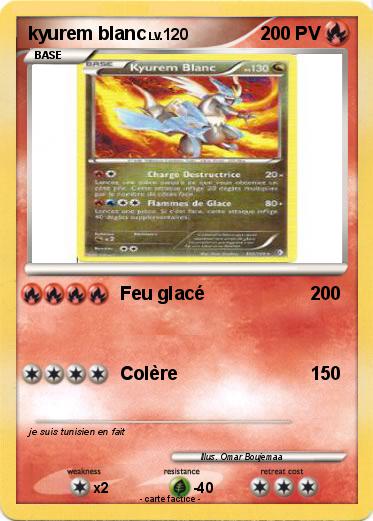 Pokemon kyurem blanc