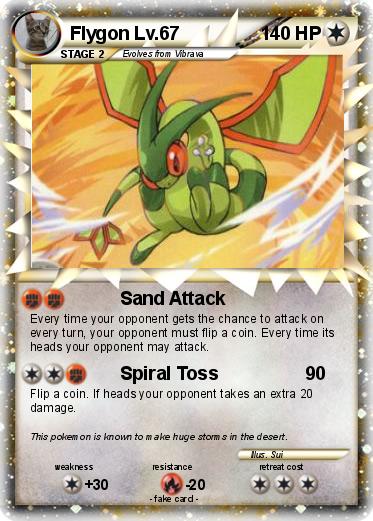 Pokemon Flygon Lv.67