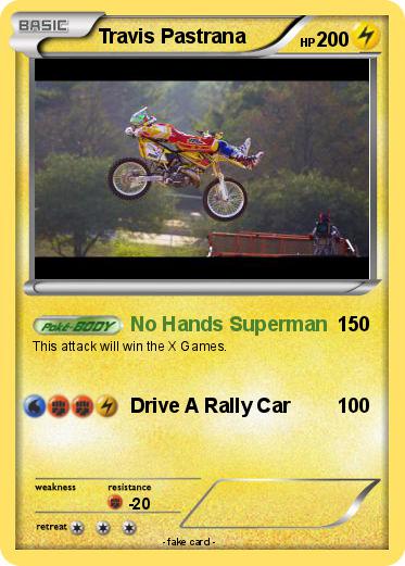 Pokemon Travis Pastrana