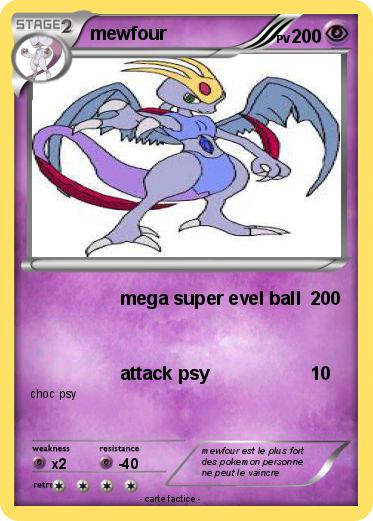 Pokemon mewfour