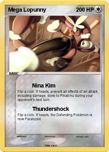 Pokemon Mega Lopunny