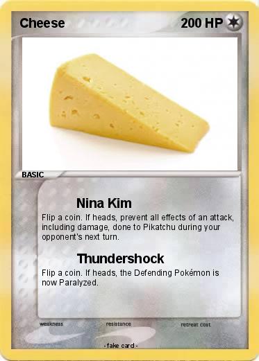 Pokemon Cheese