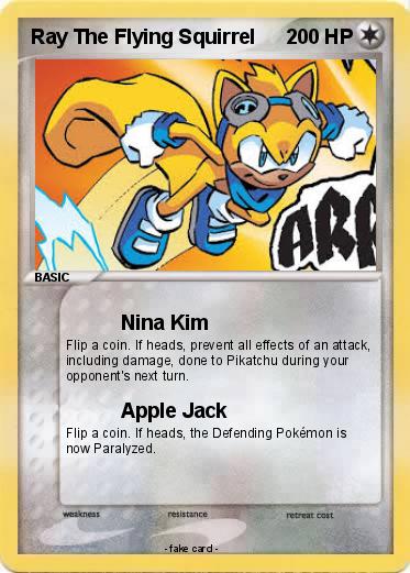 Pokemon Ray The Flying Squirrel
