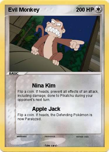 Pokemon Evil Monkey