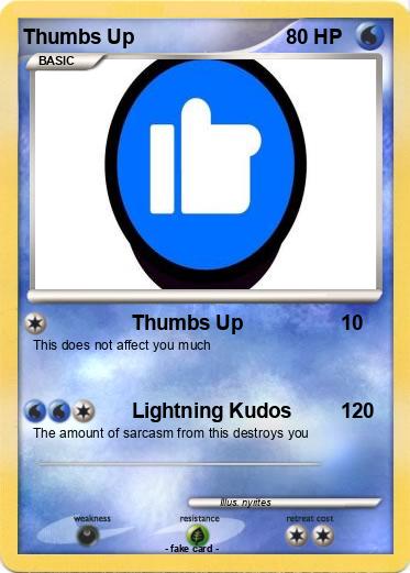 Pokemon Thumbs Up