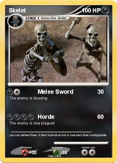 Pokemon Skelet