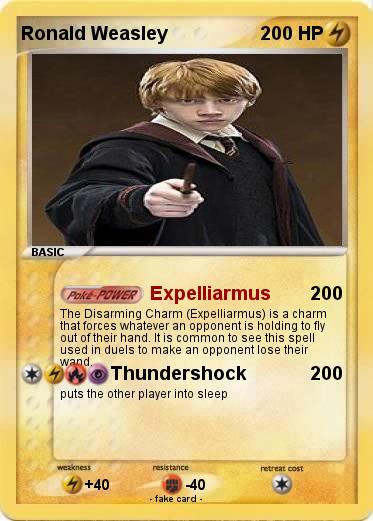 Pokemon Ronald Weasley