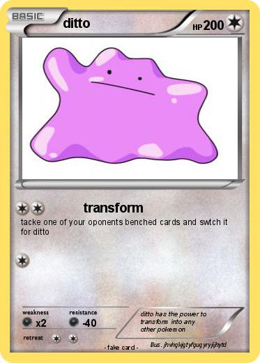 Pokemon ditto