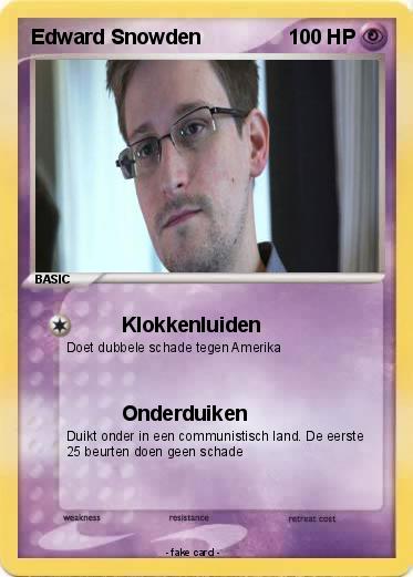 Pokemon Edward Snowden