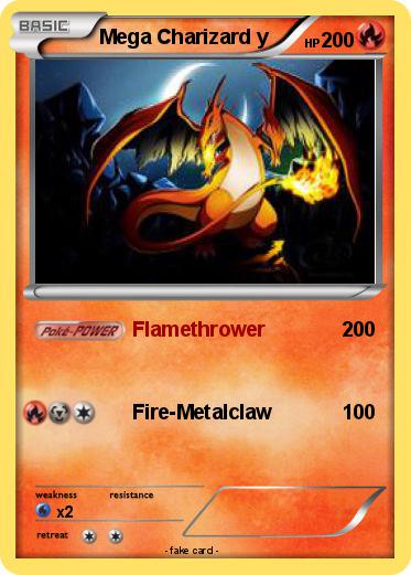 Pokemon Mega Charizard y