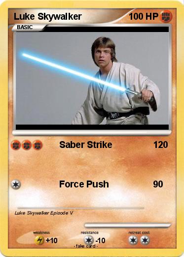 Pokemon Luke Skywalker