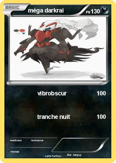 Pokemon méga darkrai