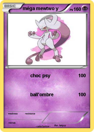 Pokemon méga mewtwo y