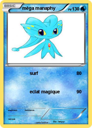 Pokemon méga manaphy