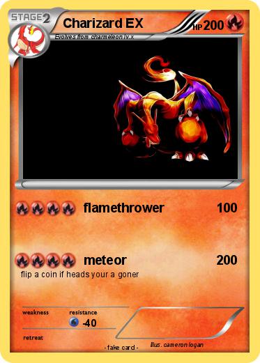 Pokemon Charizard EX