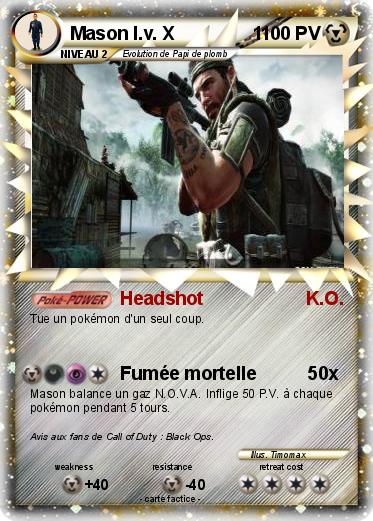 Pokemon Mason l.v. X               1