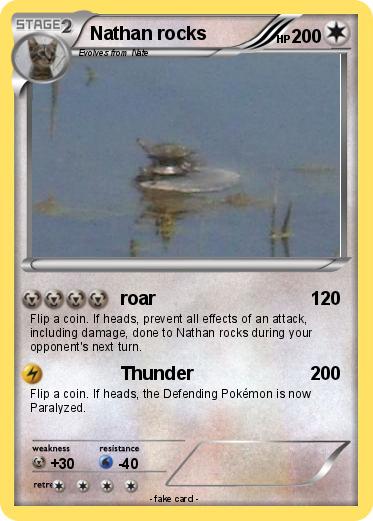 Pokemon Nathan rocks