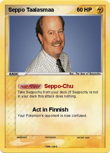 Pokemon Seppo Taalasmaa