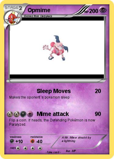 Pokemon Opmime