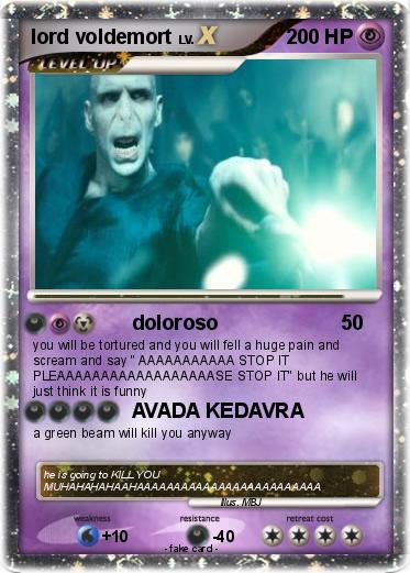 Pokemon lord voldemort