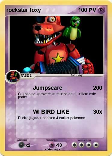 Pokemon rockstar foxy