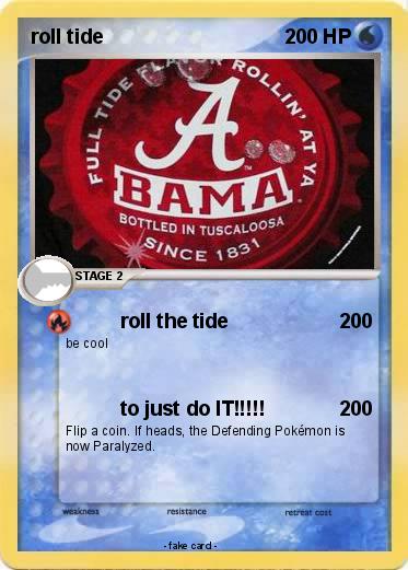 Pokemon roll tide