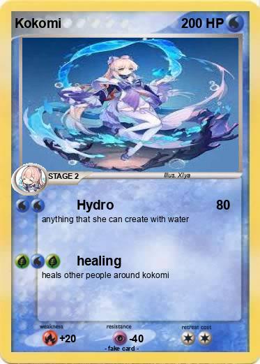 Pokemon Kokomi