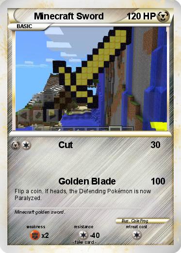 Pokemon Minecraft Sword